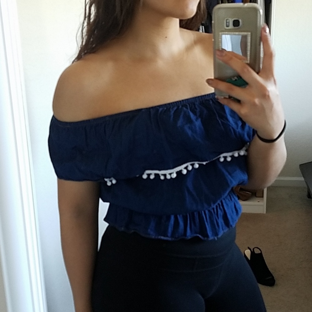Blue blouse